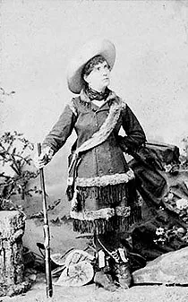 Lillian Smith, the young sharpshooter who became Annie Oakley's rival in Buffalo Bill's Wild West
